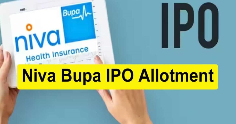 niva bupa ipo allotment status